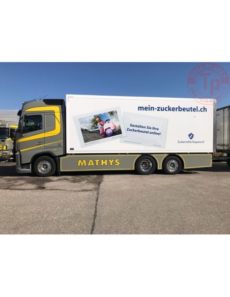 Volvo FH04 Globetrotter rigid truck with trailer - Mathys TEKNO 73916 TEKNO