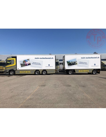 Volvo FH04 Globetrotter rigid truck with trailer - Mathys TEKNO 73916 TEKNO