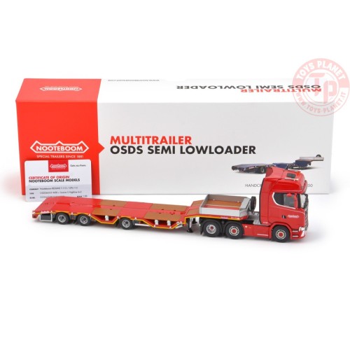 SCANIA S HIGHLINE 6X2 NOOTEBOOM REDLINE SERIES OSDS44-03 WEB SEMI LOWLOADER IMC MODELS 553.06.75 IMC MODELS