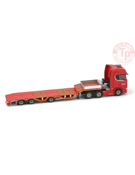 SCANIA S HIGHLINE 6X2 NOOTEBOOM REDLINE SERIES OSDS44-03 WEB SEMI LOWLOADER IMC MODELS 553.06.75 IMC MODELS
