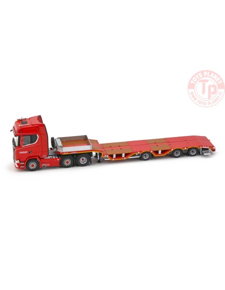 SCANIA S HIGHLINE 6X2 NOOTEBOOM REDLINE SERIES OSDS44-03 WEB SEMI LOWLOADER IMC MODELS 553.06.75 IMC MODELS