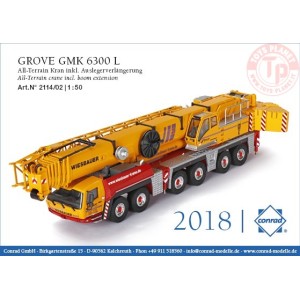GROVE GMK 6300L All-Terrain crane WIESBAUER CONRAD 2114/02 CONRAD