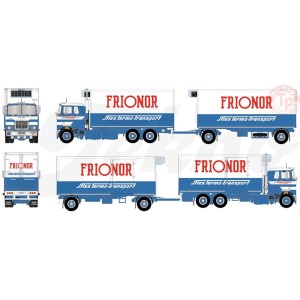 Mack F700 motrice e rimorchio - STIES FRIONOR TEKNO 71415 TEKNO