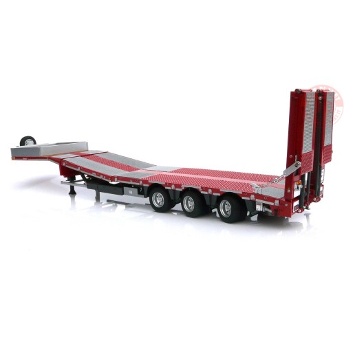 Nooteboom MCOS-48-03EB rosso con pavimento alluminio MARGE MODELS 1813-01 MARGE MODELS