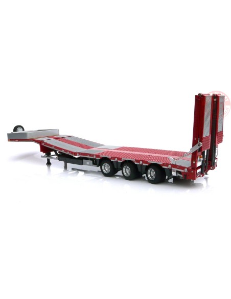 Nooteboom MCOS-48-03EB rosso con pavimento alluminio MARGE MODELS 1813-01 MARGE MODELS