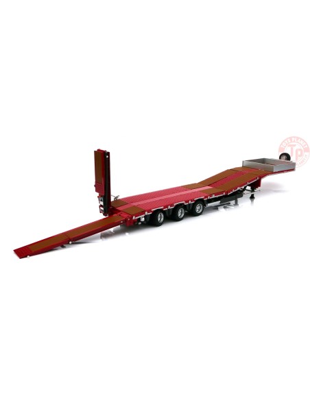 Nooteboom MCOS-48-03EB rosso con pavimento legno MARGE MODELS 1812-01 MARGE MODELS