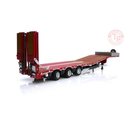 Nooteboom MCOS-48-03EB rosso con pavimento legno MARGE MODELS 1812-01 MARGE MODELS