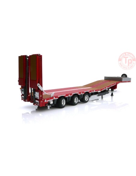 Nooteboom MCOS-48-03EB rosso con pavimento legno MARGE MODELS 1812-01 MARGE MODELS