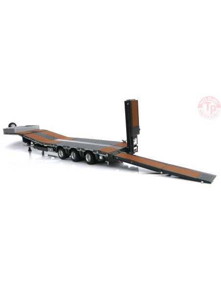 Nooteboom MCOS-48-03EB grigio con pavimento legno MARGE MODELS 1812-02 MARGE MODELS