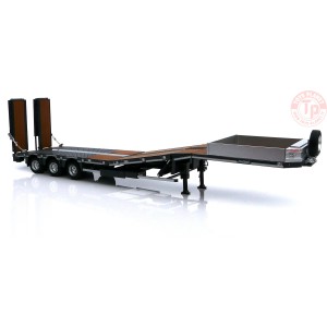 Nooteboom MCOS-48-03EB grigio con pavimento legno MARGE MODELS 1812-02 MARGE MODELS