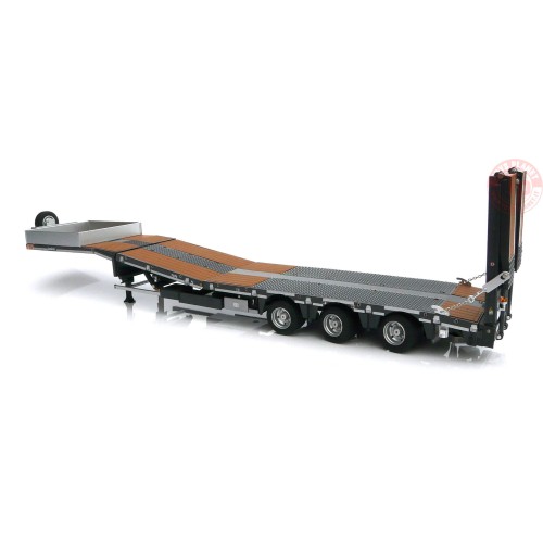 Nooteboom MCOS-48-03EB grigio con pavimento legno MARGE MODELS 1812-02 MARGE MODELS