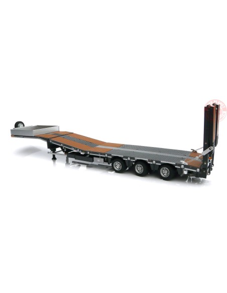 Nooteboom MCOS-48-03EB grigio con pavimento legno MARGE MODELS 1812-02 MARGE MODELS