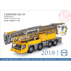 LIEBHERR MK 88 Mobile construction crane Edition: LIEBHERR 2018 CONRAD 2106/07 CONRAD