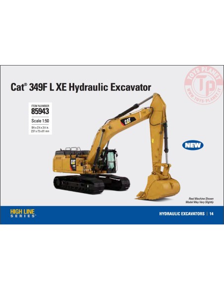 Cat 349F L XE DIECAST MASTERS 85943 DIECAST MASTERS
