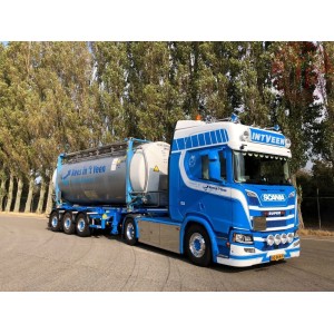 Scania NGS R-serie Highline con cisterna container - Veen, In 't TEKNO 74253 TEKNO