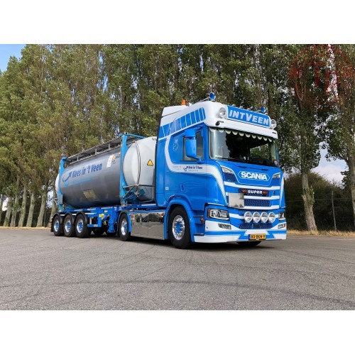 Scania NGS R-serie Highline con cisterna container - Veen, In 't TEKNO 74253 TEKNO