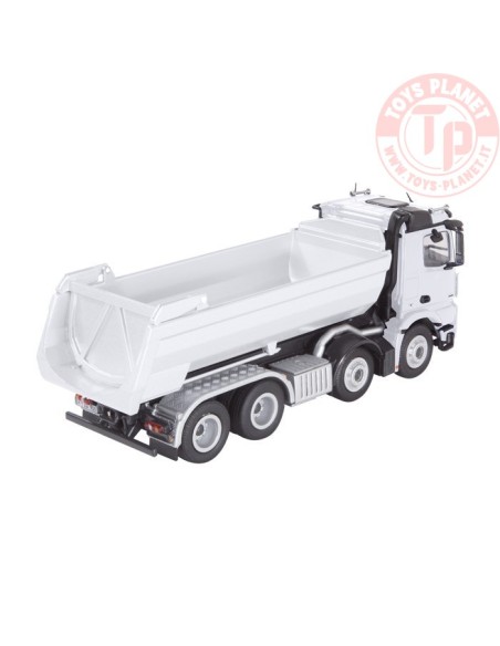 Mercedes Arocs 8x4 bianco con vasca ribaltabile NZG 905/40 NZG Mercedes Arocs 8x4 bianco con vasca ribaltabile NZG 905/40 NZG