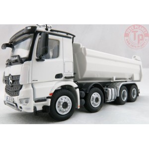 Mercedes Arocs 8x4 bianco con vasca ribaltabile NZG 905/40 NZG
