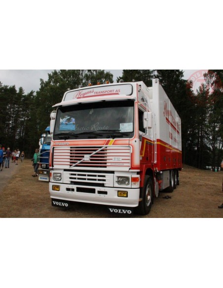 Volvo F12 Globetrotter rigid truck with trailer - Pleyms TEKNO 71493 TEKNO Volvo F12 Globetrotter rigid truck with trailer - Pleyms TEKNO 71493 TEKNO