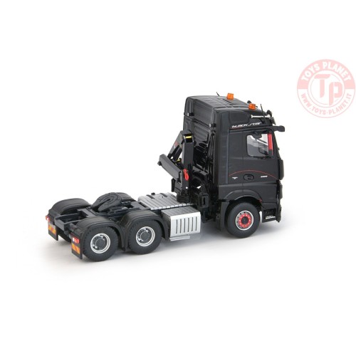 Mercedes Arocs 'Black Star' StreamSpace 6x4 con gru HIAB IMC MODELS 33-0096 IMC MODELS