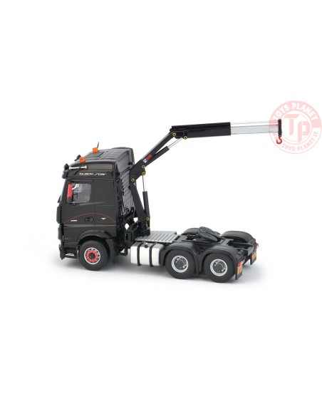 Mercedes Arocs 'Black Star' StreamSpace 6x4 con gru HIAB IMC MODELS 33-0096 IMC MODELS