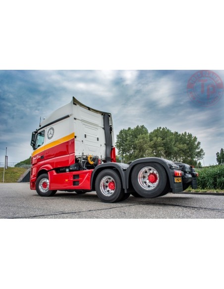 Mercedes Actros with zamac silo trailer - Special Edition 1000th Mercedes-Benz for Simon Loos - TEKNO 73488 TEKNO