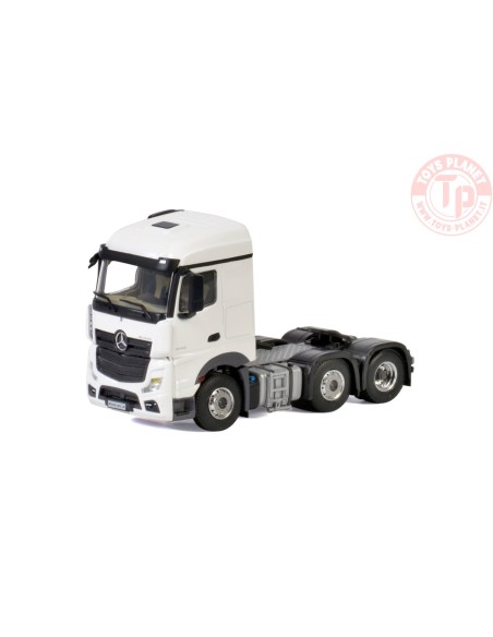 MERCEDES BENZ ACTROS MP4 STREAM SPACE 6x2 TWIN STEER - White Line WSI 03-2017 WSI MODELS