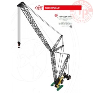 Liebherr LR1600-2 gru cingolata tralicciata + derrick Thömen NZG 843/07 NZG