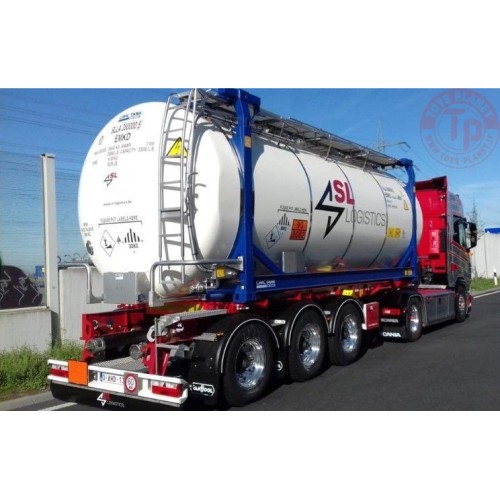 Scania NGS R-serie Highline with Swap tankcontainer - SL Logistics TEKNO 74875 TEKNO