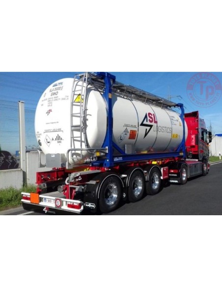 Scania NGS R-serie Highline with Swap tankcontainer - SL Logistics TEKNO 74875 TEKNO