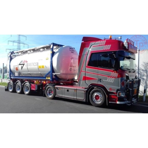 Scania NGS R-serie Highline with Swap tankcontainer - SL Logistics TEKNO 74875 TEKNO