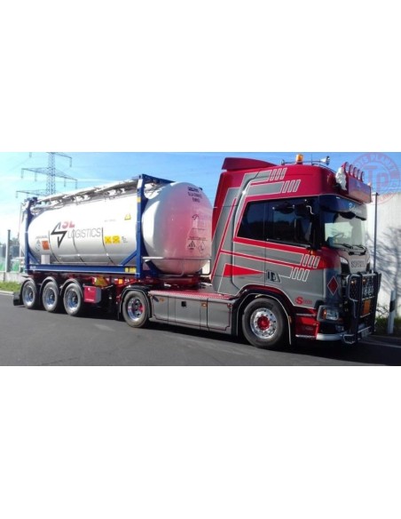 Scania NGS R-serie Highline with Swap tankcontainer - SL Logistics TEKNO 74875 TEKNO
