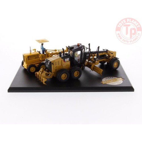 Motor Grader Evolution Series Cat No. 12 & Cat 12M3 DIECAST MASTERS 85560 DIECAST MASTERS