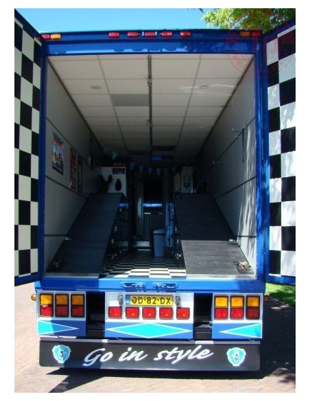 Scania serie 4 camper-trailer - JJ Verweij TEKNO 74406 TEKNO Scania serie 4 camper-trailer - JJ Verweij TEKNO 74406 TEKNO