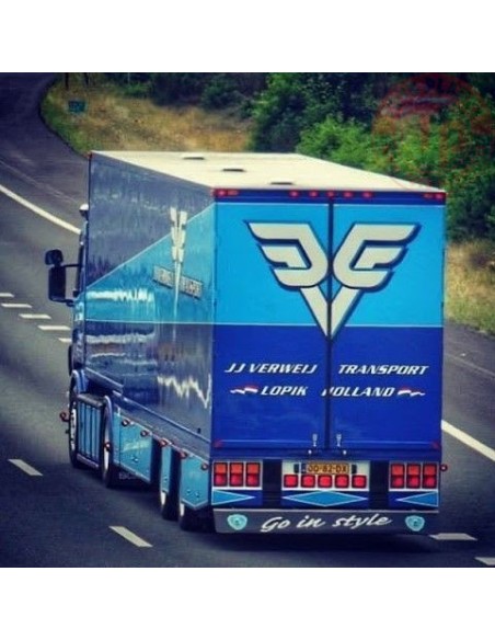 Scania serie 4 camper-trailer - JJ Verweij TEKNO 74406 TEKNO Scania serie 4 camper-trailer - JJ Verweij TEKNO 74406 TEKNO