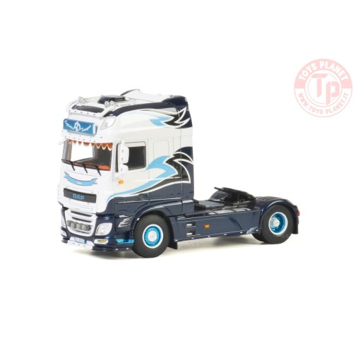 DAF XF SUPER SPACE CAB 4x2 -LD Transport WSI 01-2248 WSI MODELS