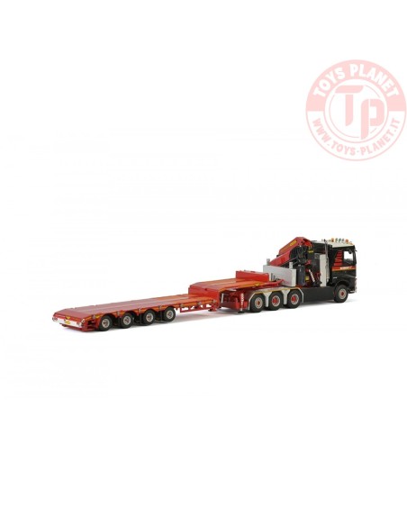 VOLVO FH4 8X4 + 4 AXLE LOWLOADER - MAMMOET WSI 410330 WSI MODELS