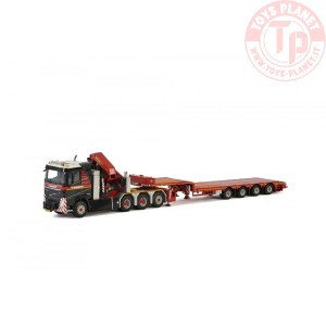 VOLVO FH4 8X4 + 4 AXLE LOWLOADER - MAMMOET WSI 410330 WSI MODELS