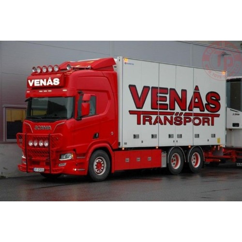 Scania R-Serie NGS Highline rigid truck with trailer -Venas TEKNO 75319 TEKNO