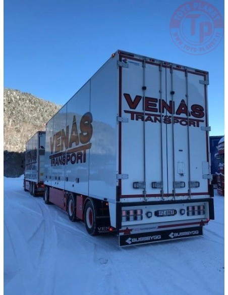 Scania R-Serie NGS Highline rigid truck with trailer -Venas TEKNO 75319 TEKNO Scania R-Serie NGS Highline rigid truck with trailer -Venas TEKNO 75319 TEKNO