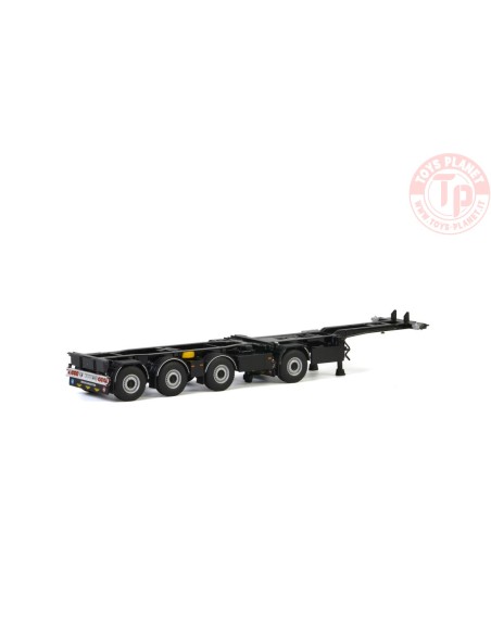 BROSHUIS 2CONNECT COMBI TRAILER 1+3 AXLE - White Line WSI 03-2020 WSI MODELS