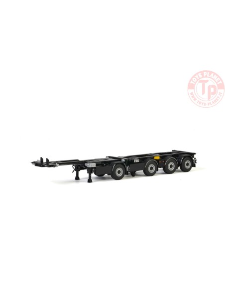 BROSHUIS 2CONNECT COMBI TRAILER 1+3 AXLE - White Line WSI 03-2020 WSI MODELS