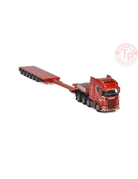 SCANIA S HIGHLINE CS20H 8x4 MCO PX - 6 AXLE - KNT Red Line WSI 5699943 WSI MODELS SCANIA S HIGHLINE CS20H 8x4 MCO PX - 6 AXLE - KNT Red Line WSI 5699943 WSI MODELS
