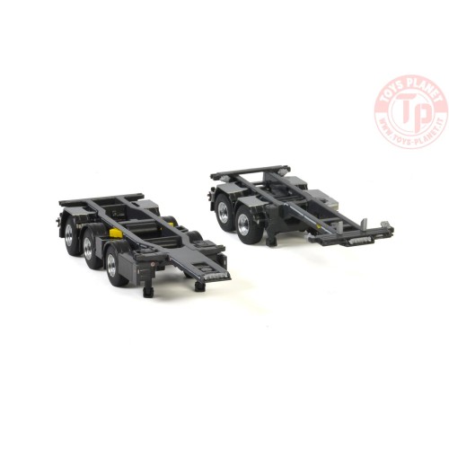 BROSHUIS 2CONNECT COMBI TRAILER 2+3 AXLE - Premium Line WSI 04-2072 WSI MODELS