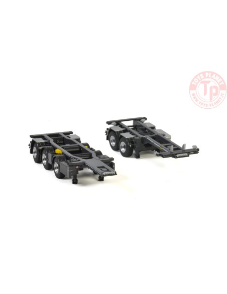 BROSHUIS 2CONNECT COMBI TRAILER 2+3 AXLE - Premium Line WSI 04-2072 WSI MODELS