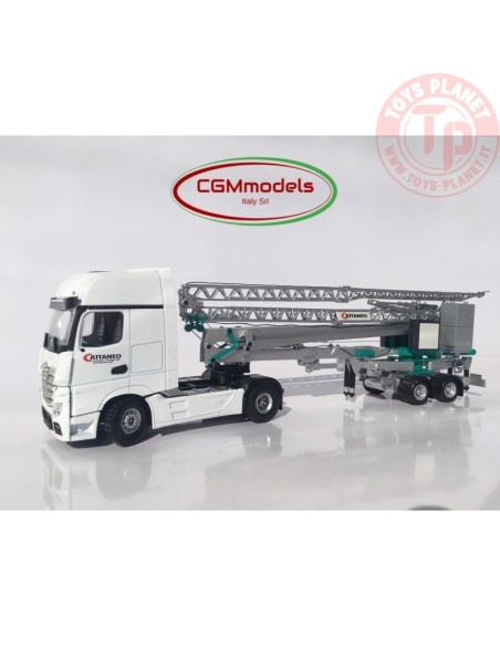 CATTANEO CM221 gru edile automontante con MB Actros 4x2 CGM MODELS 221 CATTANEO CM221 gru edile automontante con MB Actros 4x2 CGM MODELS 221