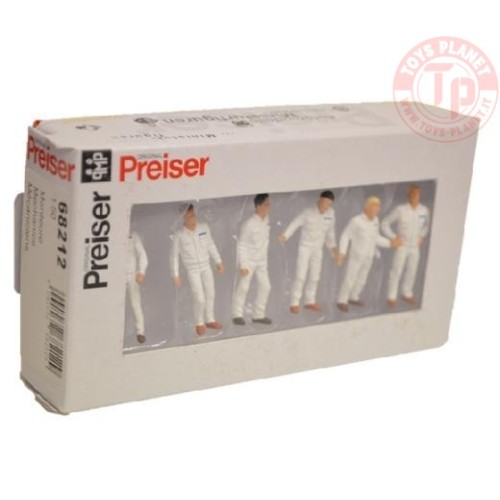 figurini meccanici WHITE 1:50 PREISER 68212 FIGURINI E ACCESSORI