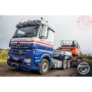 Mercedes-Benz Arocs 6x4 with 3 axle Semi Lowloader - Galt Transport IMC MODELS 33-0130 IMC MODELS
