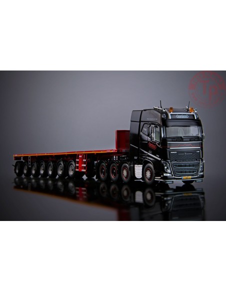 VOLVO FH04 GLOBETROTTER BLACK SERIES 7-AXLE BALLASTTRAILER IMC MODELS 562.67.69 IMC MODELS
