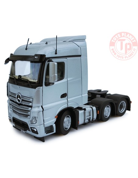Mercedes-Benz Actros Streamspace 6x2 silver MARGE MODELS 1908-03 MARGE MODELS
